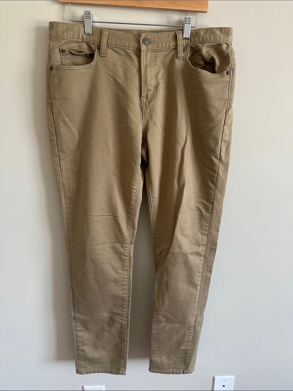 Banana Republic Men's Travel Khaki Jean Athletic Fit